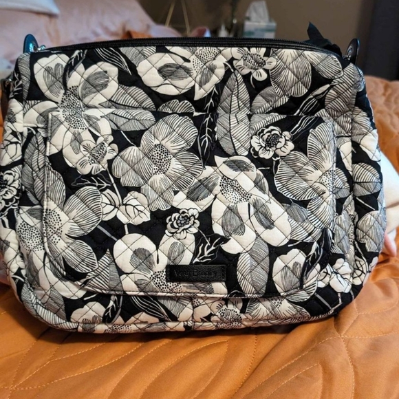 Vera Bradley Carson Shoulder Bag, Bedford Blooms - Picture 1 of 4